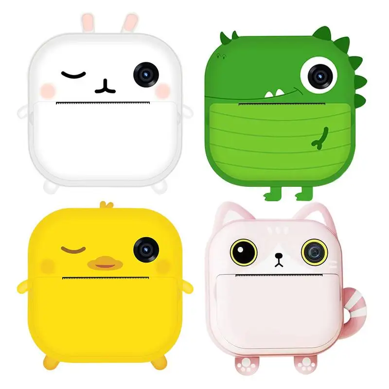

2.4inch Screen 48MP 1080P Instant Photo Printing Kids Camera Children Birthday Gift Cartoon Cute Digital Camera