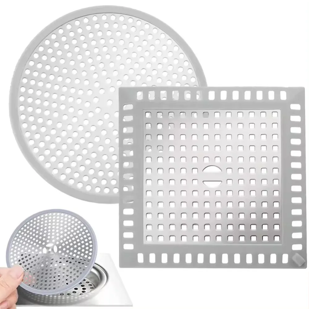Universal 304 Stainless Steel Round Floor Drains Shower Drains Anti-clogging Hair Catcher Bathroom Fixture floor drain,shower drain