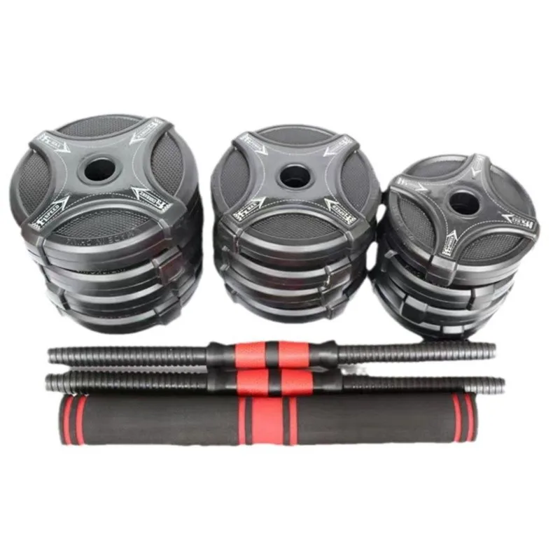 15KG 20KG Fitness Six-Head Muscle Professional Waist and Back Cement Sand Filling High-End Dumbbell Set Pelican Push-Ups 케틀벨