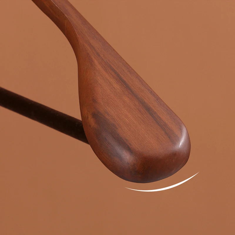 레트로 와이드 숄더 나무 옷걸이, 고급 나무 재킷/수트 옷걸이 (바지걸이 포함), 남성용 아우터 옷걸이