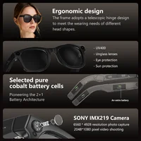 AI smart Bluetooth glasses ultra-high-definition camera pixels video recording stabilization Bluetooth calling 3