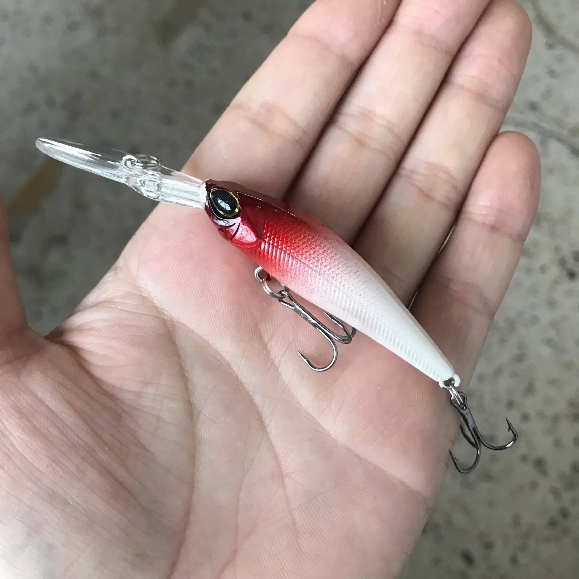 1 Stück 9cm 5,8g Langschnabel-Version Schwimmender Minnow Angelköder Wobbler Künstlicher Plastik-Hartköder Crankbait Bass Hecht Jerkbait – Detail 9