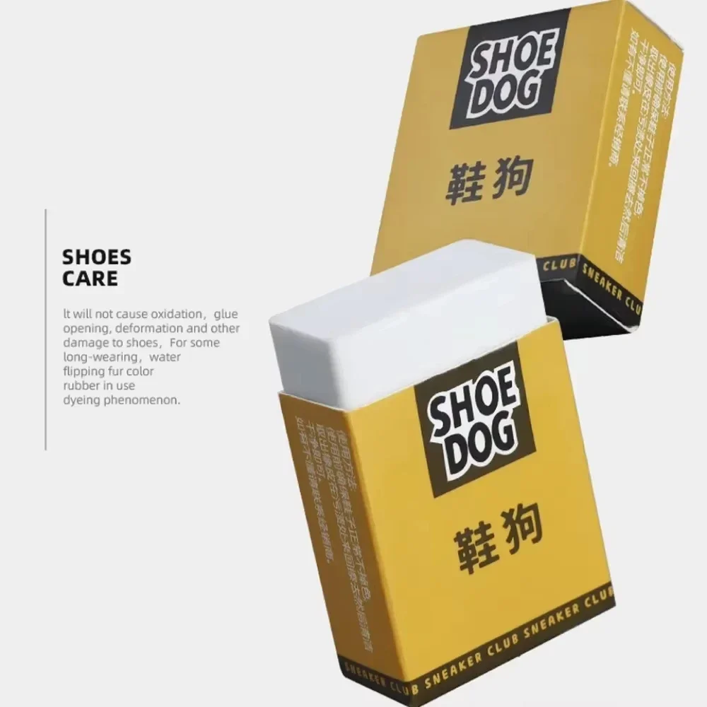 Portable Shoe Eraser - Waterproof Cleaning for Suede Leather, Sneakers & White Shoes, Decontamination Sneaker Cleaner