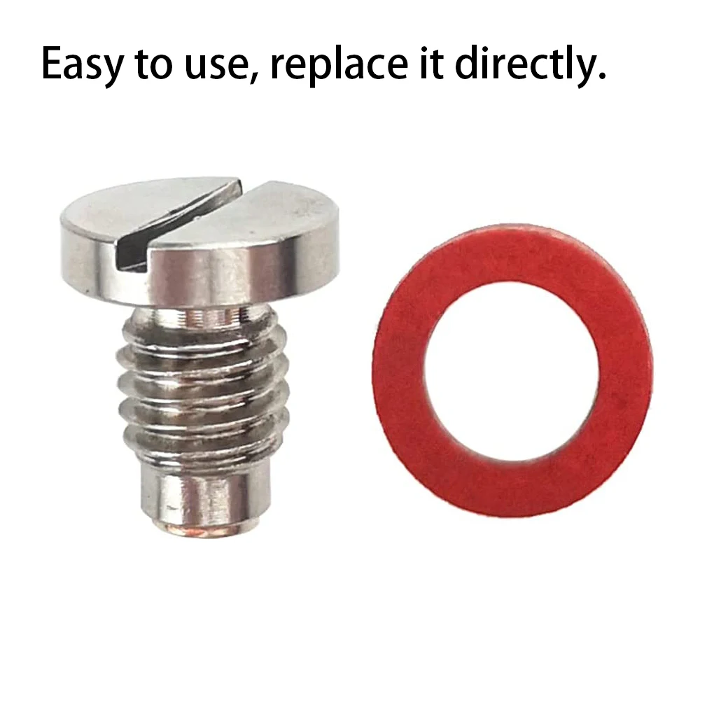 2 Pieces Lower Unit Oil Drain Gasket Boat Outboard Replacement Components