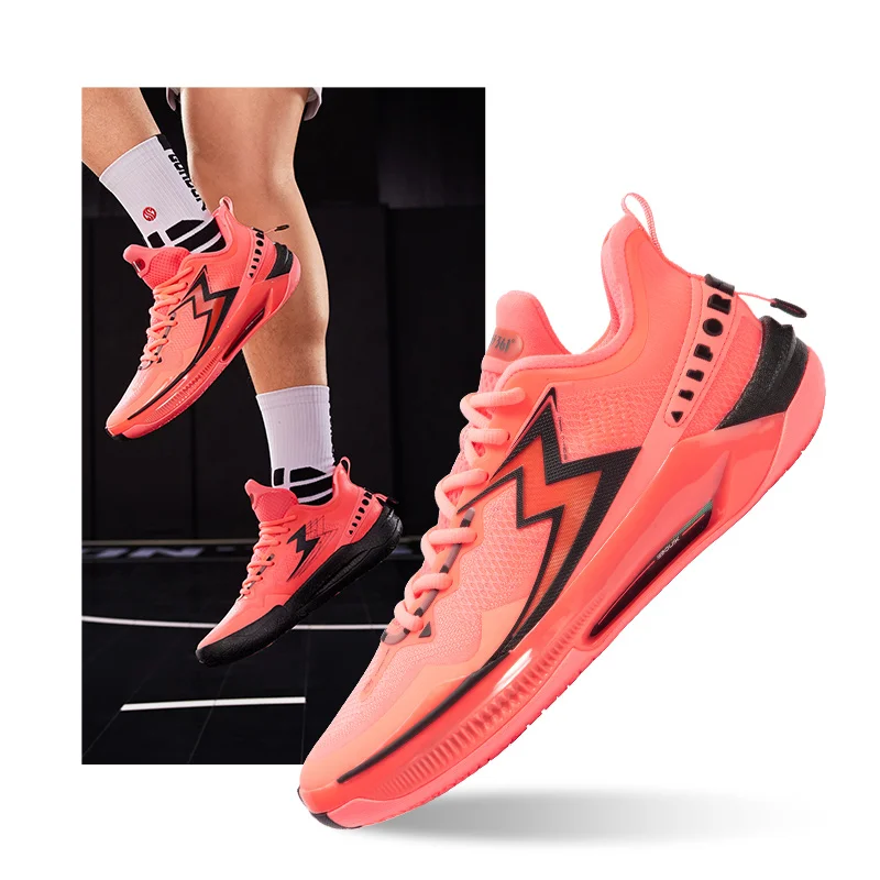 361 Degrees BIG3 5.0 Quick Pro Men Basketball Shoes Carbon