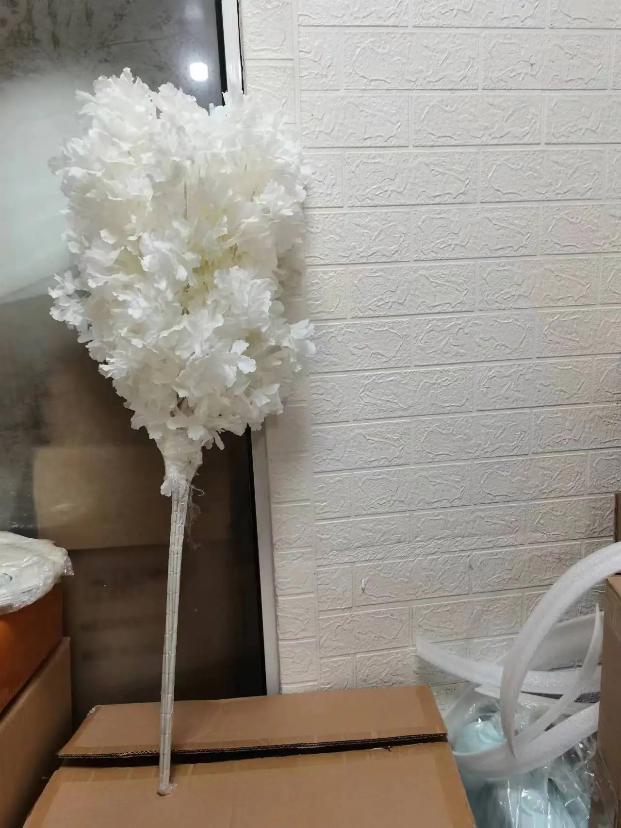 

100/140/280pcs white branch snow Gypsophila Artificial plants cherry blossom wedding arch decoration artificial flower