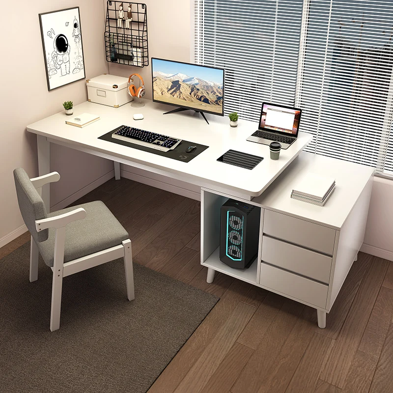 Bedroom Conference Computer Desks Monitor Writing Nail Notebook Supplies Modern Desk School Table Multifunction Home Furniture 1pcs chinese calligraphy painting brush pen weasel bear woolen hair large hopper shaped brush chinese couplets writing supplies