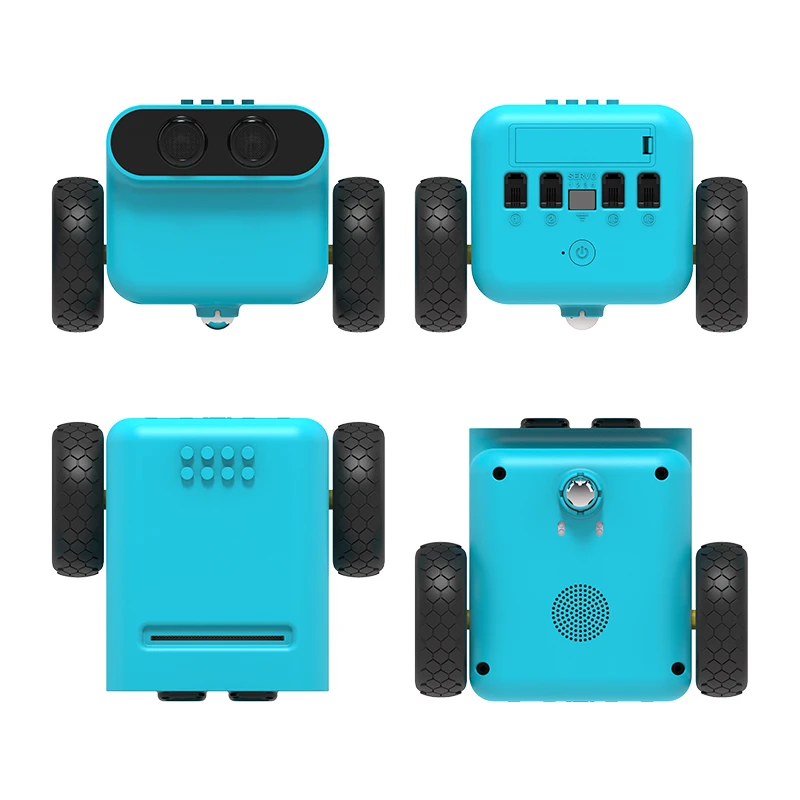 Micro:bit TPBot Car Kit Without micro:bit Board Avoid Obstacles Smart Car Kit Building Block Expansion python Programming Robot