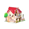 House Three-dimensional Puzzle Paper Children's Handmade DIY Model Puzzle Early Education Boys and Girls Toys Educational Toys 4