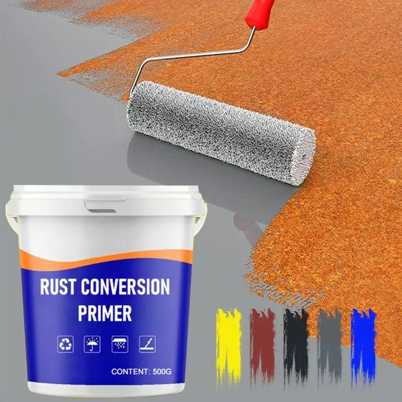 500g Antirust Paint Rust Conversion Primer Rust Removal Refurbishment Agent