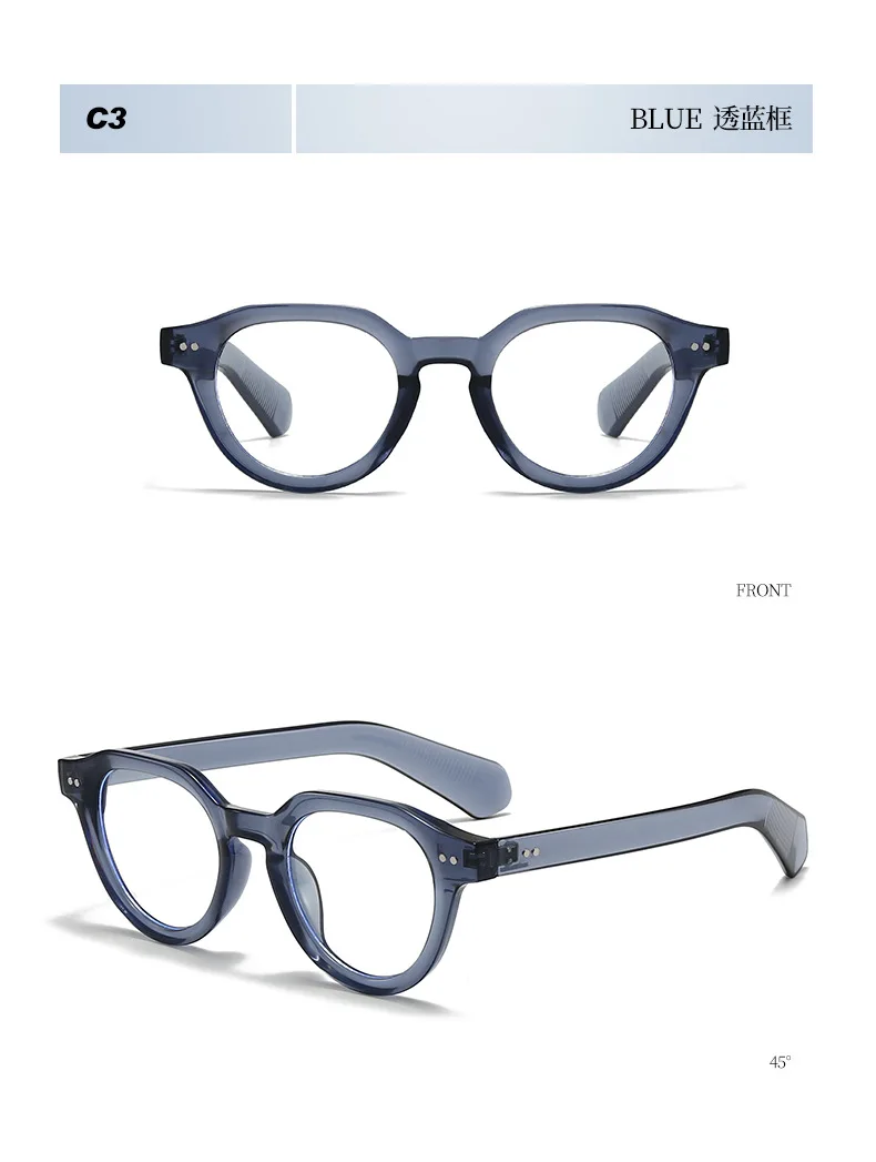 Neue Mode Vintage Quadratischen Nieten Blau Licht Blockieren Gläser Frauen Luxus Designer Computer Spielen Spiele Augenschutz Brillen – Detail 16
