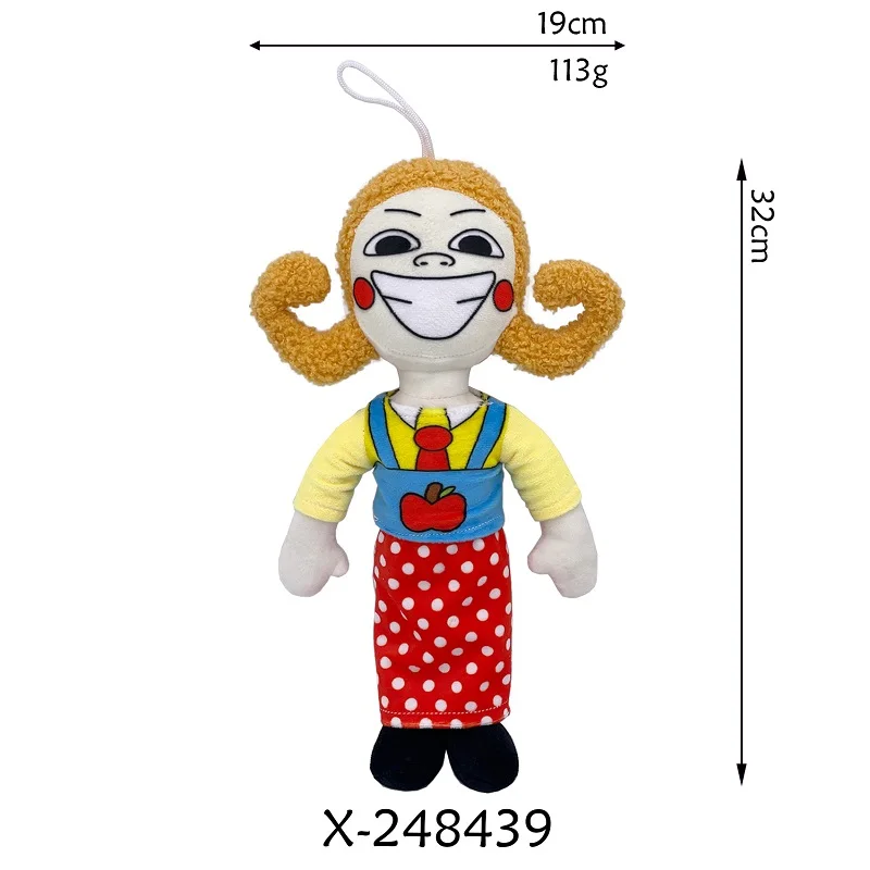 32cm Smiling Critters Plush Toy New teacher Girl  Plush Smiling Critters Plushies Stuffed Pillow Doll Toys for Game Fans 2