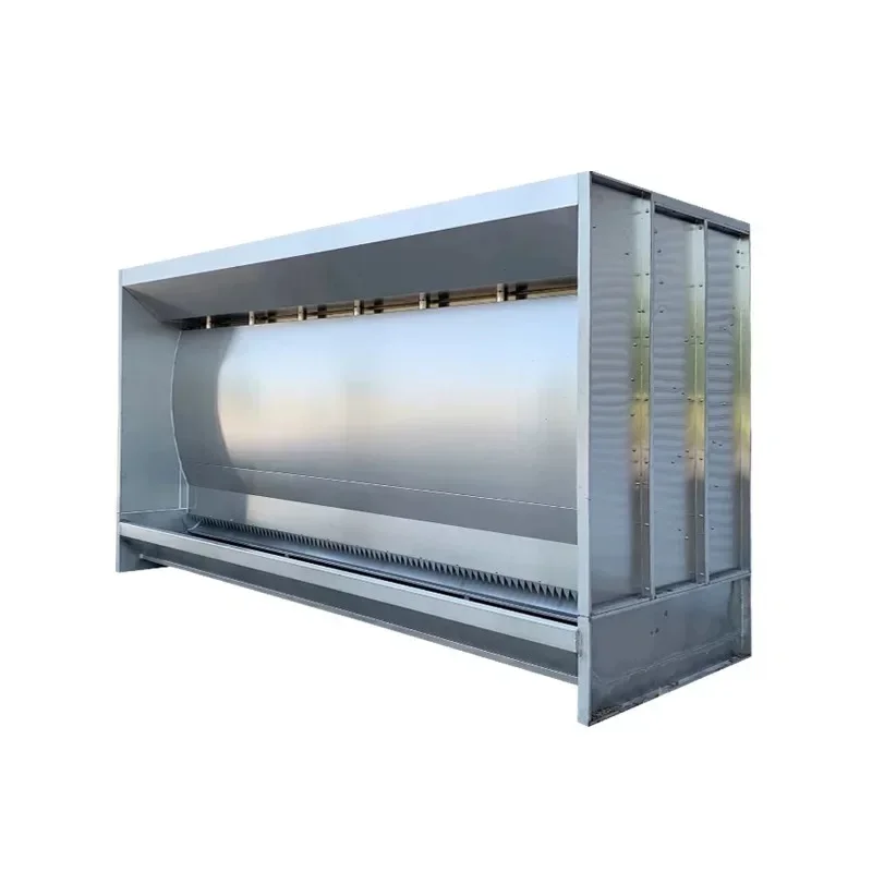 3m Water curtain with water pump and air fans for spray booth Customizaton Water curtain Wet dust collect machine