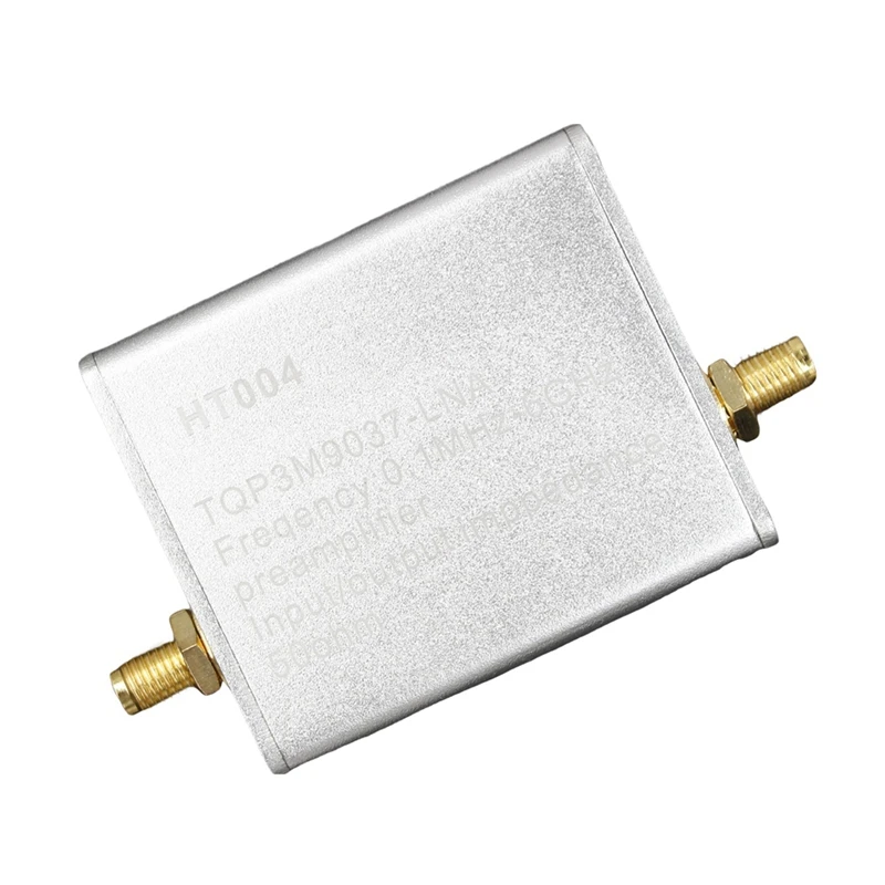 LaNA WB - Ultra-Low Noise Amplifier (LNA) Module For RF & Software Defined Radio (SDR) With Enclosure & Accessories. Wideband 300MHz-8000MHz Frequency Capability W/ BiasTee & USB Power Options