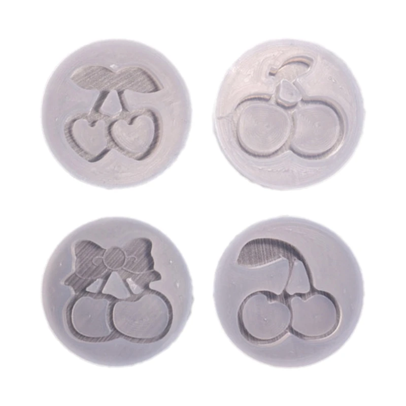 

Shiny Cherry Silicone Molds Cherry Pendant Epoxy Resin for Keychain 264E