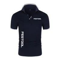 Polo classique à manches courtes pour hommes, haut d'été, T-shirt décontracté, col boutonné, super grand M-4XL Polo décontracté 4