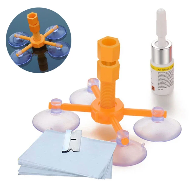 Car Glass Repair Tool DIY Car Windshield Repair Kit Resin Sealer
