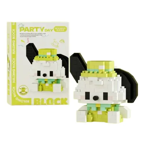 99 style SANRIO Hello Kitty Building Blocks Cartoon Figures Kuromi Bricks My Melody Children's Assembly Toys Cinnamoroll Gift - Image 42