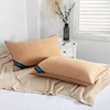 Cotton Pillow Sleeping for Bedroom Five Star Hotel Pink White Pillows Adult Neck Pillow Cervical Pillow 48X74CM Pillow Inner 1PC 6