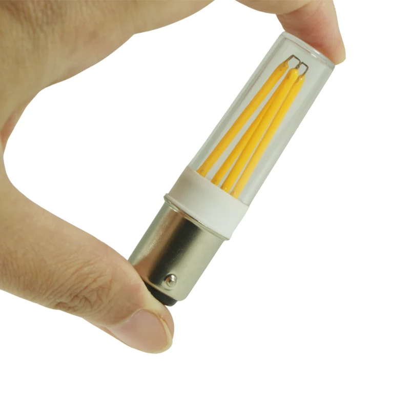 Ampolleta LED 필라멘트 라이트 B15 BA15D 220V 110v 디밍 가능 2W 3W 스포트라이트 냉장고용 재봉 실내 홈 램프 캔들 전구