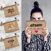 Super Atsem Cosmetic Bags Bachelorette Makeup Bag Toiletries Organizer Pouch Purses Back To School Teacher Gifts Make Up Bag 1