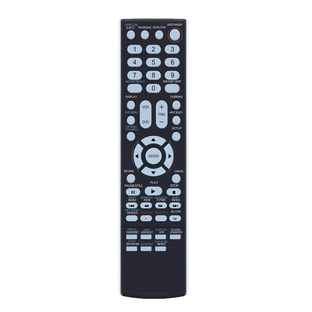 

New Remote Control For Toshiba D-VR4SU D-VF4XS D-VR5SU D-VR5SC D-VR6 D-VR6KC Hi-Fi VCR DVD Video Recorder Player