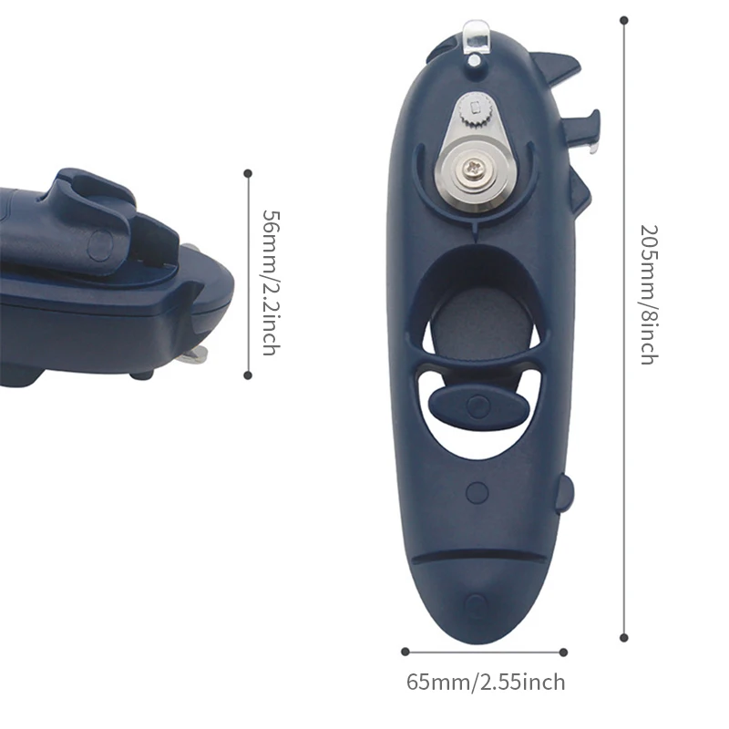 Can Opener Manual Multifunction 8 In 1 Practical Non Sharp Cans Restaurant Party Home Can Opener Portable Kitchen Accessories_voghion.com