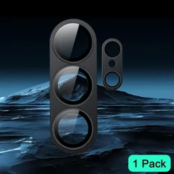 Premium Metal Camera Lens Protector Glass | Full Coverage Lens Protection Film for Samsung Galaxy S26 Ultra (Black)