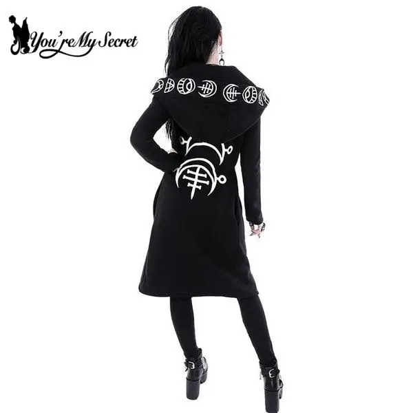 Felpa Donna Halloween Sangue Gotica | Pullover Con Cappuccio E Tasche - Costume Festa Spaventoso
