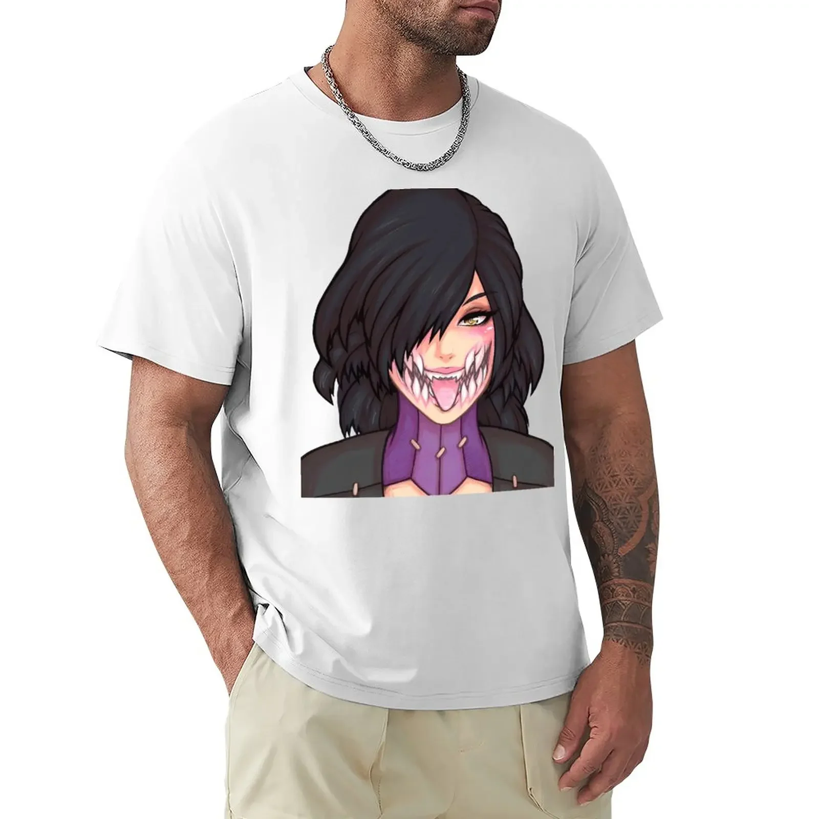 

Мужская футболка с принтом аниме Mileena