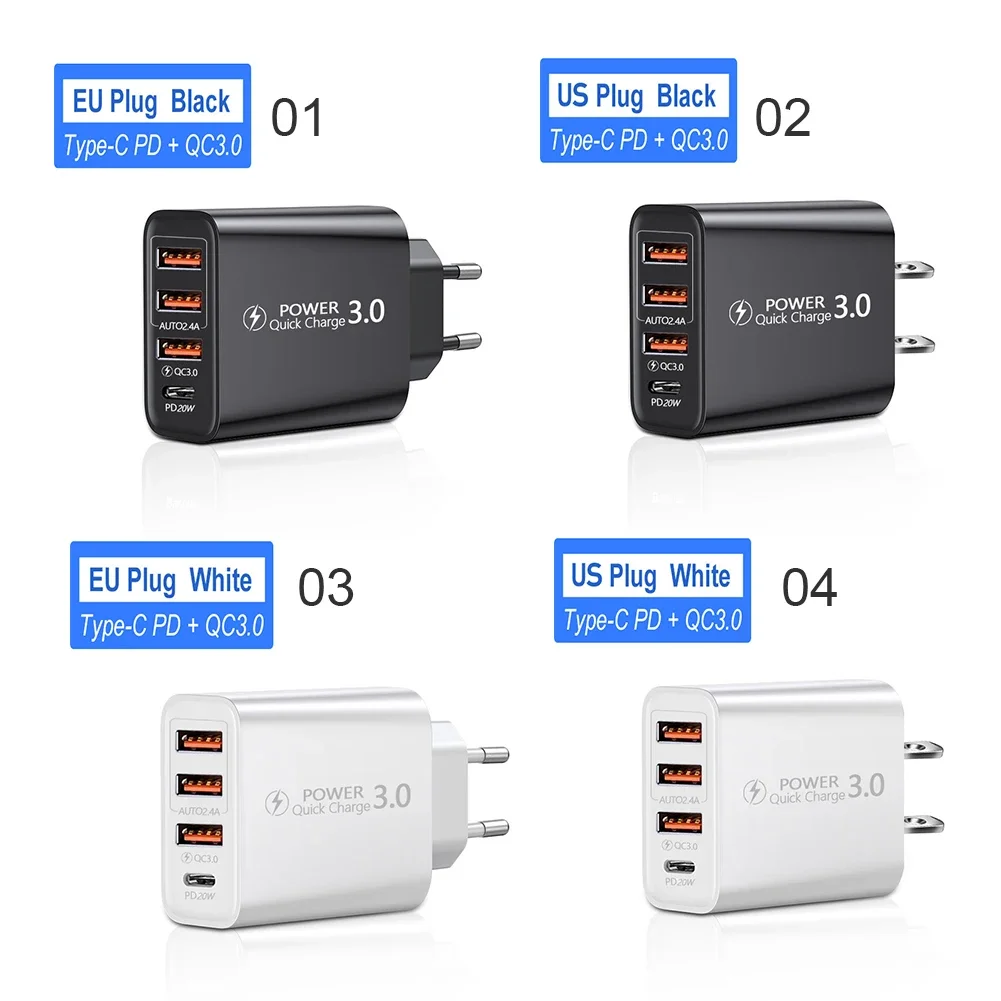 Рисунок 6 - Зарядное устройство PD на 4 USB-порта