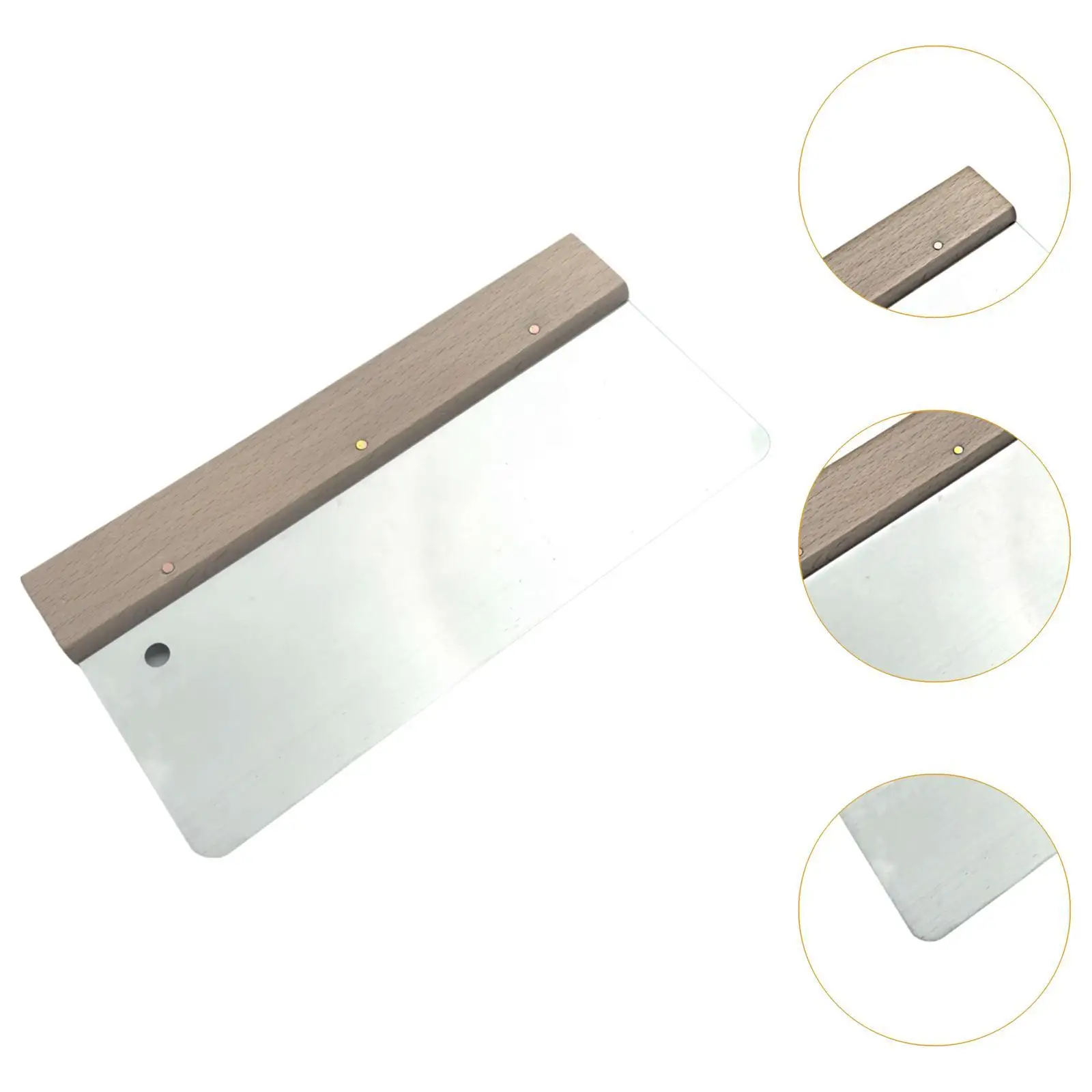 Drywall Trowel Stainless Steel Plastering Trowel for Spackling Plasterboard