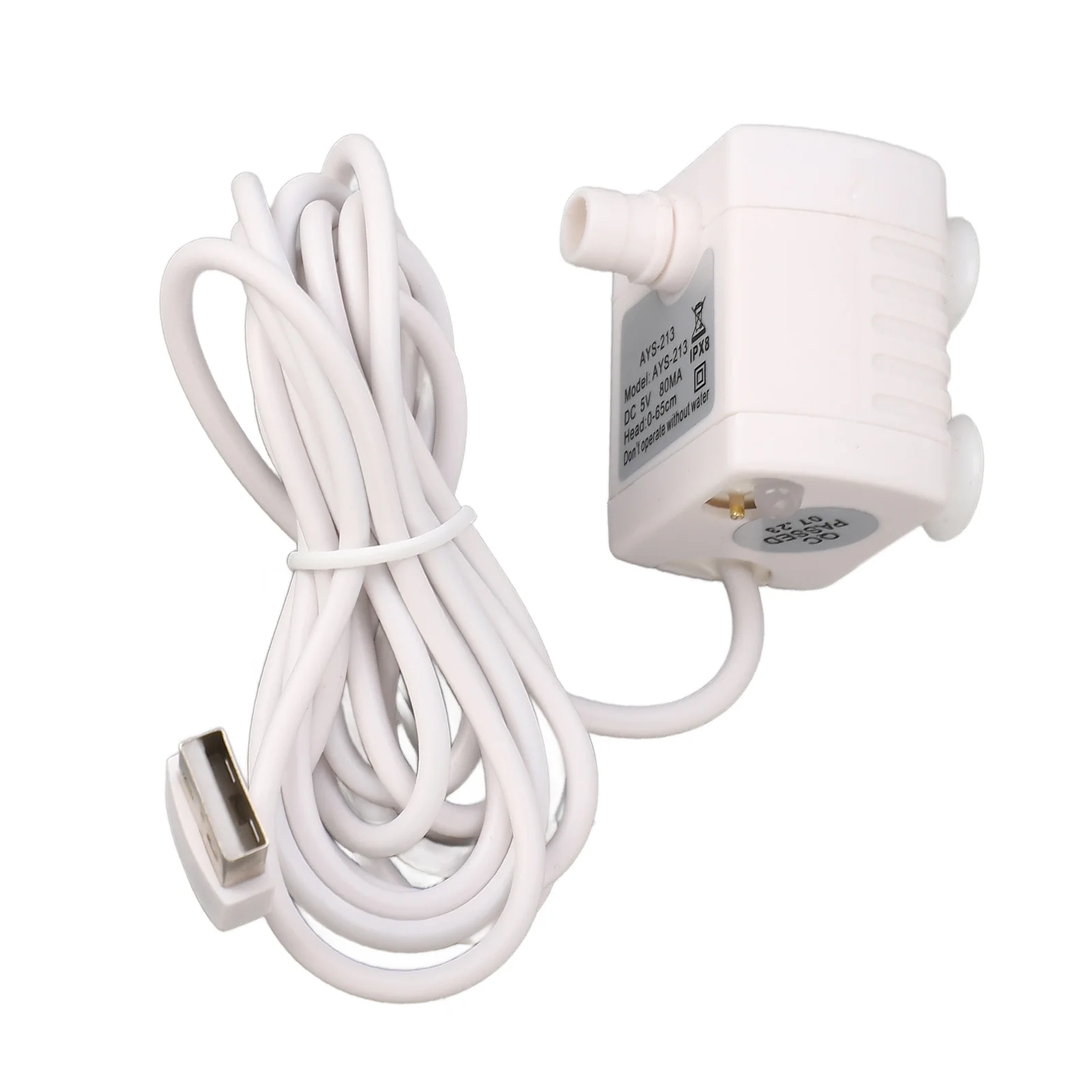 รูปสินค้า น้ําพุสัตว์เลี้ยงปั๊ม 5V USB ขับเคลื่อนที่ถอดออกได้ DC มอเตอร์ไร้แปรงน้ําพุแมวสําหรับเปลี่ยน