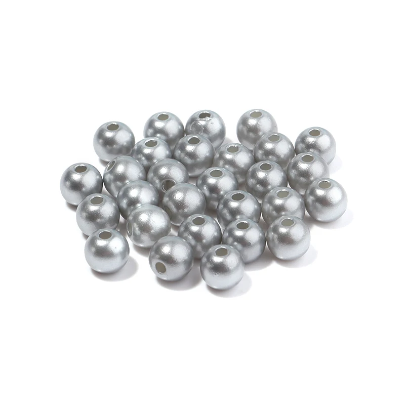 Assorted Size ABS Imitation Pearl Spacer Beads for DIY Jewelry and Crafting