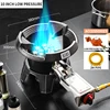 Low-pressure Fierce Fire Gas Stove Commercial Single-hole Liquefied Gas Burner for Hotel Restaurant Energy-saving Gas Cooktop 2