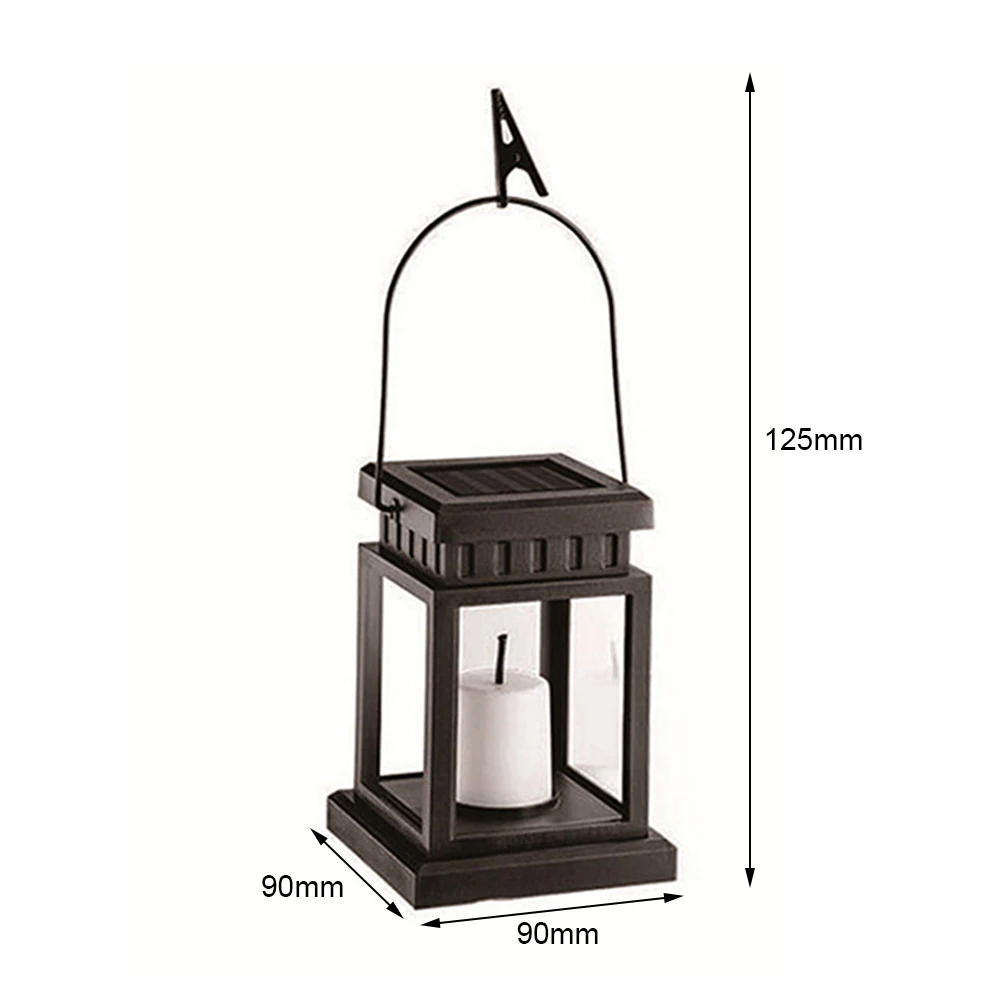 Description Picture 6 of itemHome Garden Decoration Light LED Outdoor Twinkle Candle Lantern Solar Powered Warm Flame Flashing Tea Light Outdoor Lamp