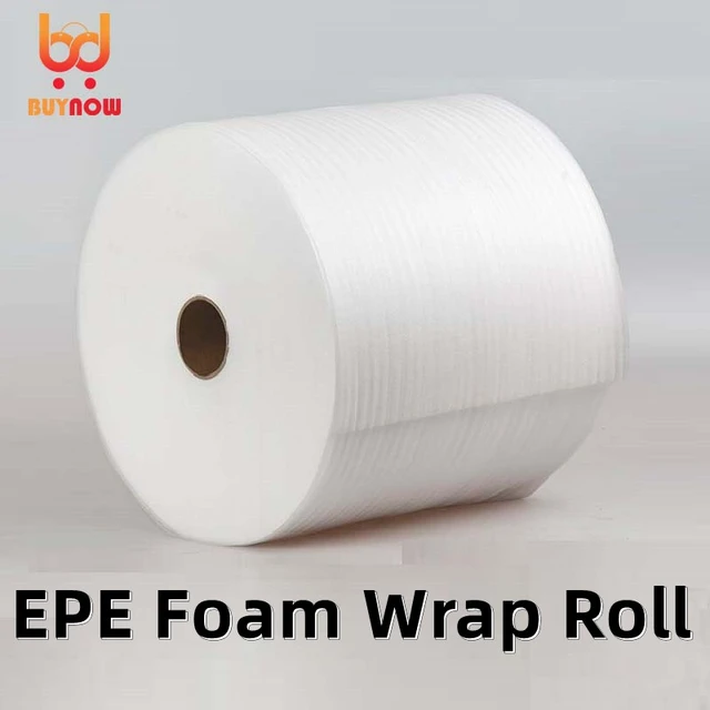30cm Width EPE Pearl Cotton Shockproof Shatterproof Foam Wrap Sheets for  Packing Shipping White Color Thickness