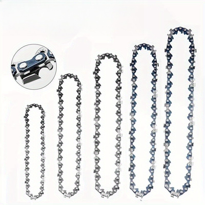 4Inch 6Inch Mini Steel Chain Saw Chains Electric Chainsaws Accessory Chains Replacement Mini Electric Chainsaw Chains