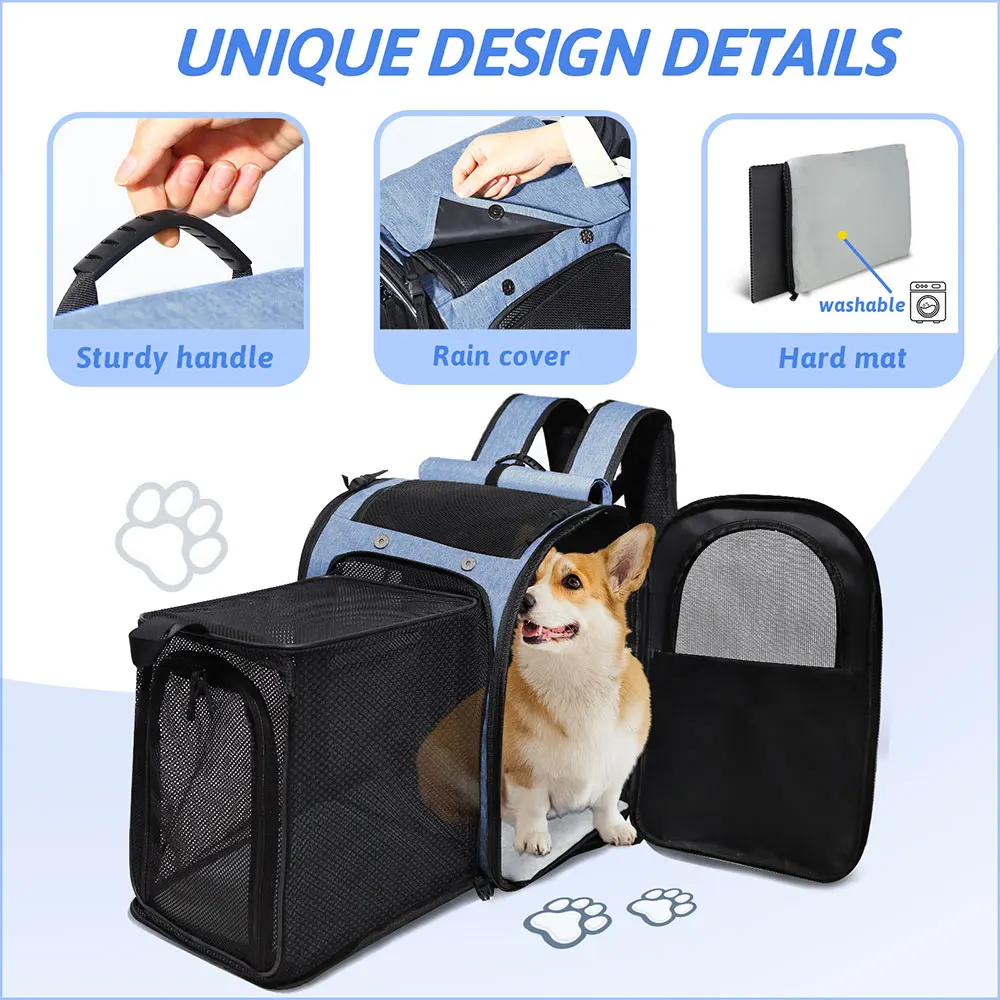 Expandable Pet Carrier Backpack 2