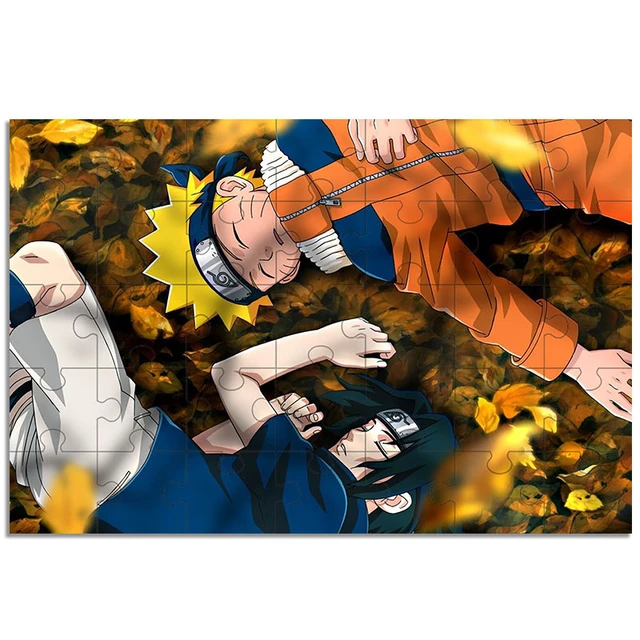 Naruto Puzzle 1000 Pieces Uzumaki Kakashi Japan Anime Jigsaw Puzzle for  Adults Kids Educational Toys Fun Intellectual Game Gift