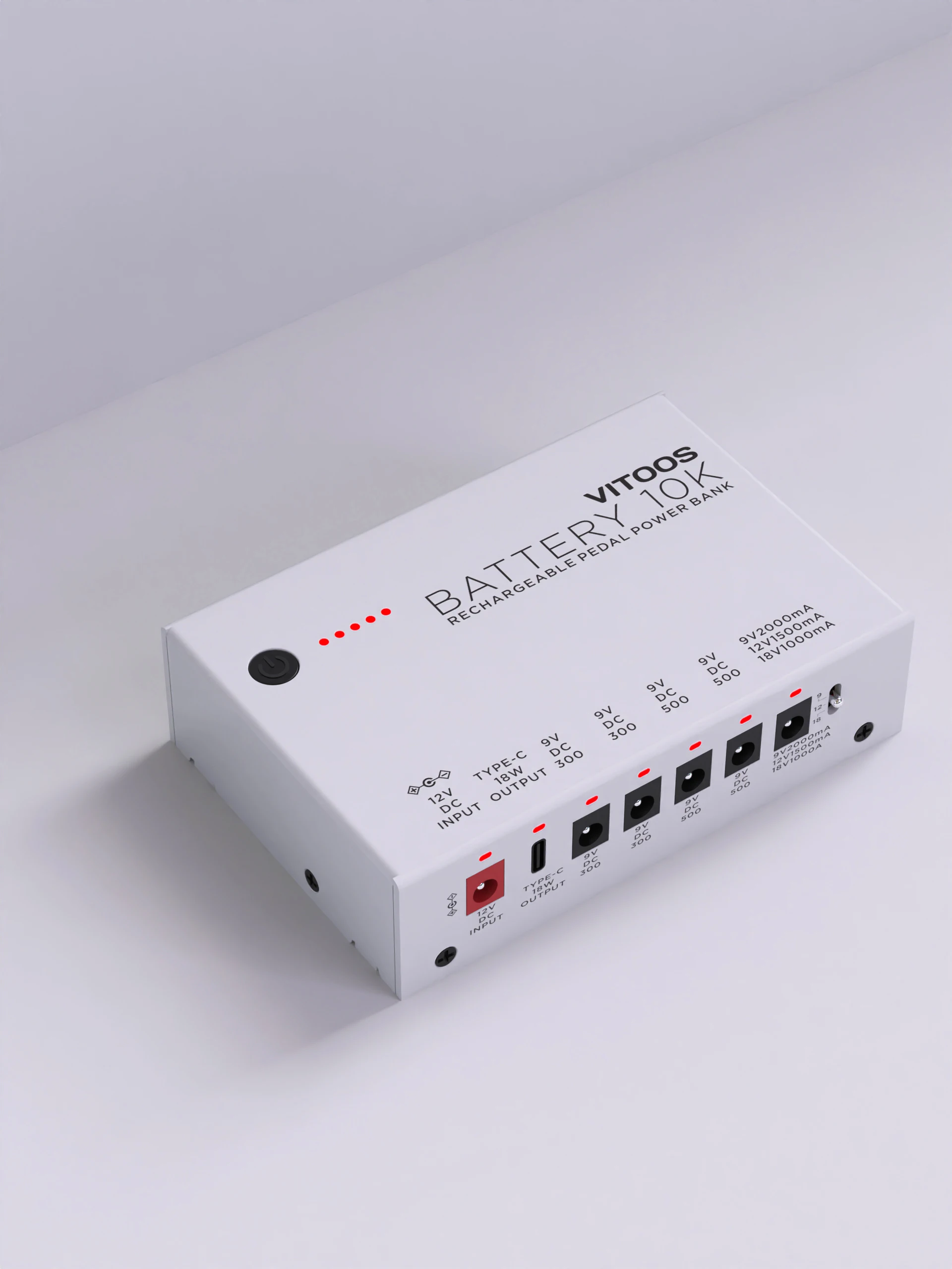 究極のパワーサプライ　VITOOS BATTERY 20K VITOOS BATTERY 20K Lithium battery effect pedal power supply