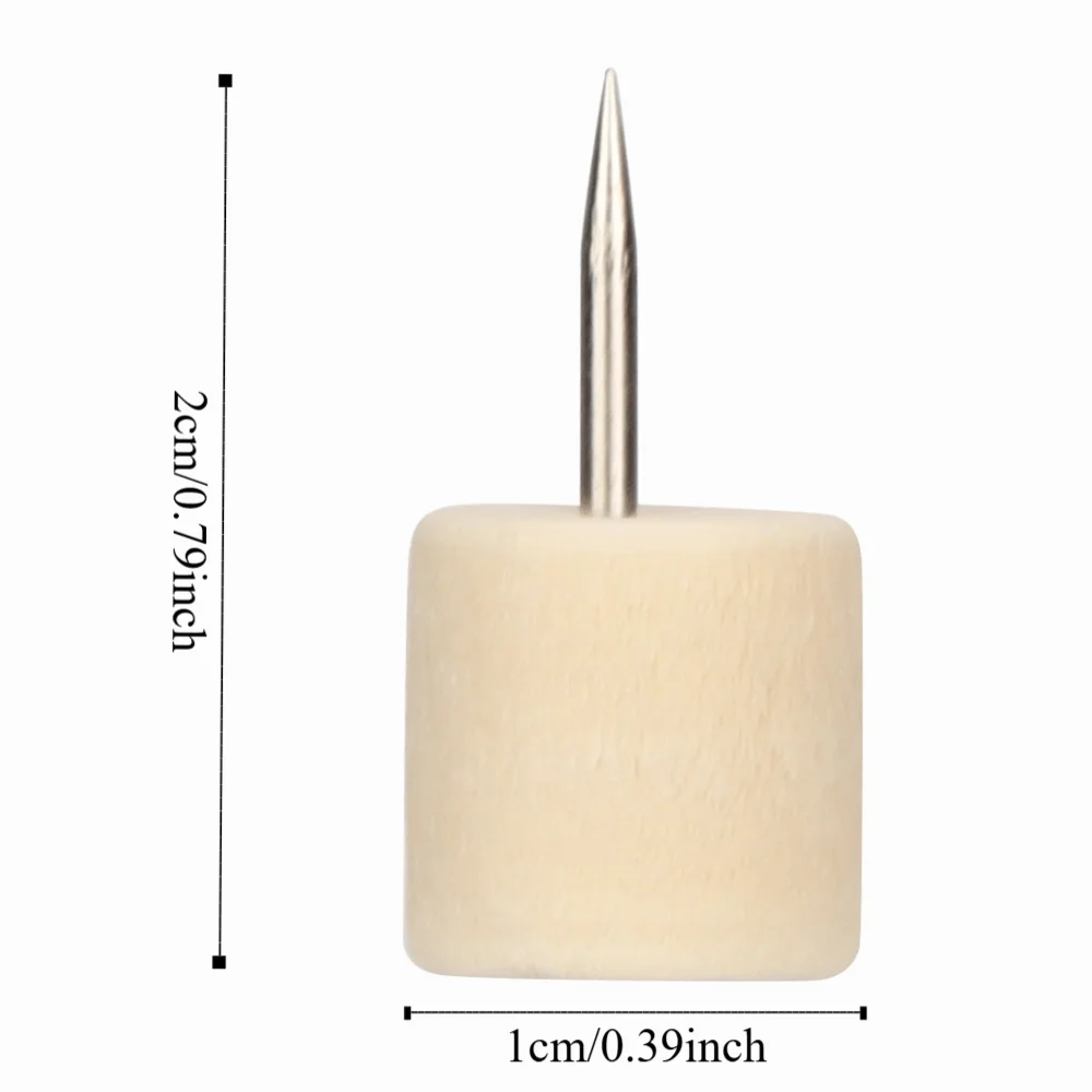 40Pcs 실린더 푸시 핀 코르크 보드 20*10mm 미니 사이즈 압정 보드 핀 장 귀여운 스타일 나무 핀핀 핀보드