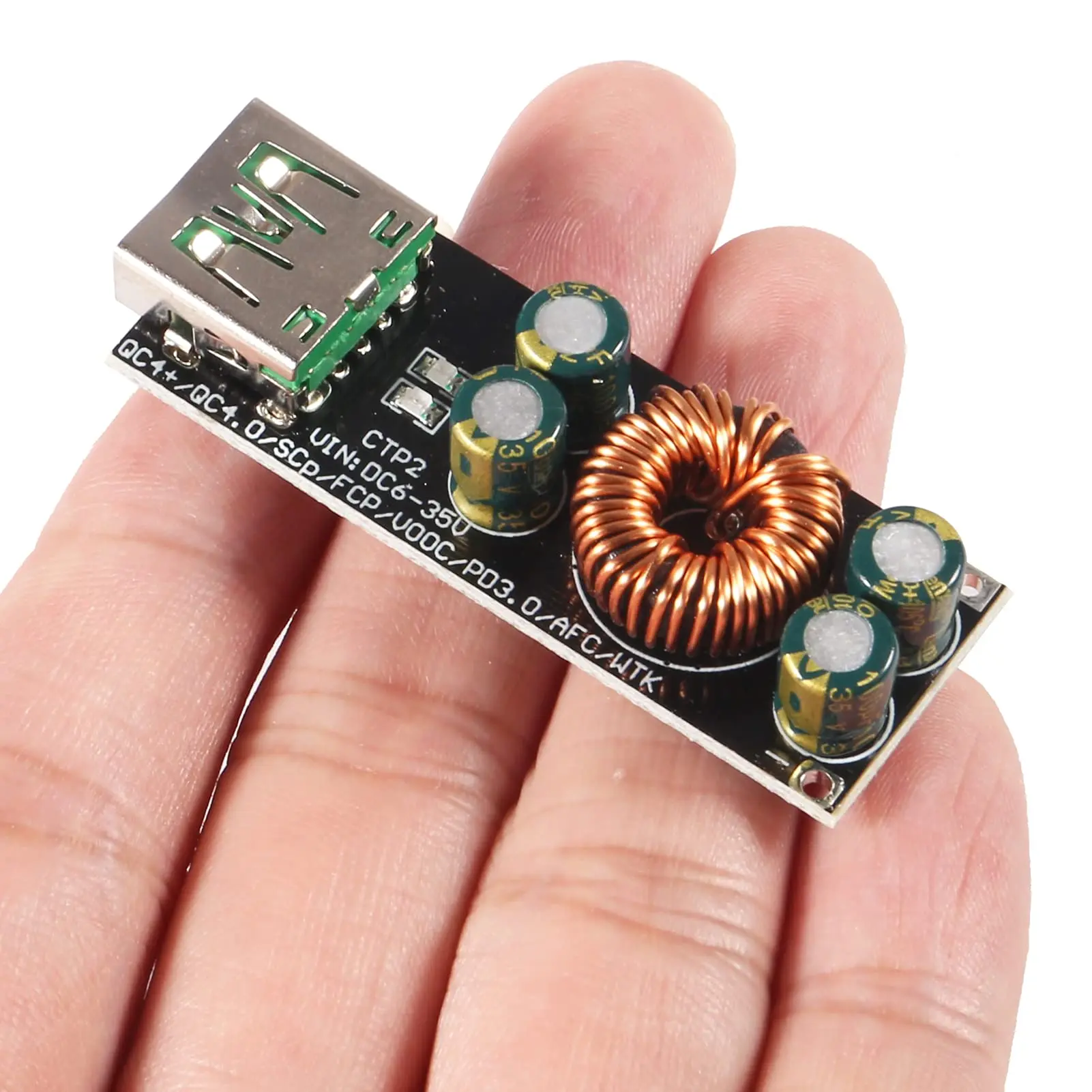 60W 6 35V DC To USB Type C PD 3 0 QC4 Type A QC3 0 DC Step Down Power 60W 6 35V DC To USB Type C PD 3 0 QC4 Type A QC3 0 DC Step Down Power