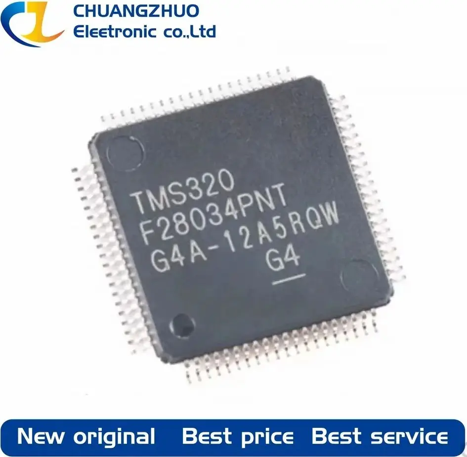 

1Pcs New original TMS320F28034PNT 128KB 1.71V~1.995V Other series 10KB 60MHz FLASH 45 LQFP-80(12x12) Microcontroller Units