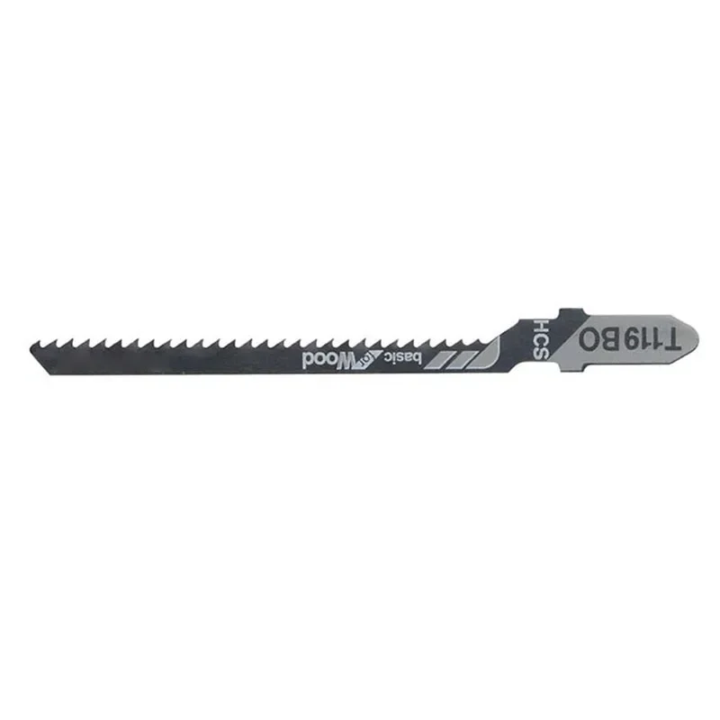 5pcs HCS Jigsaw Blades 3" 75mm 12 TPI T-Shank Multi Saber Blades For Wood Metal Cutting Dsic Reciprocating Saw Blade Set