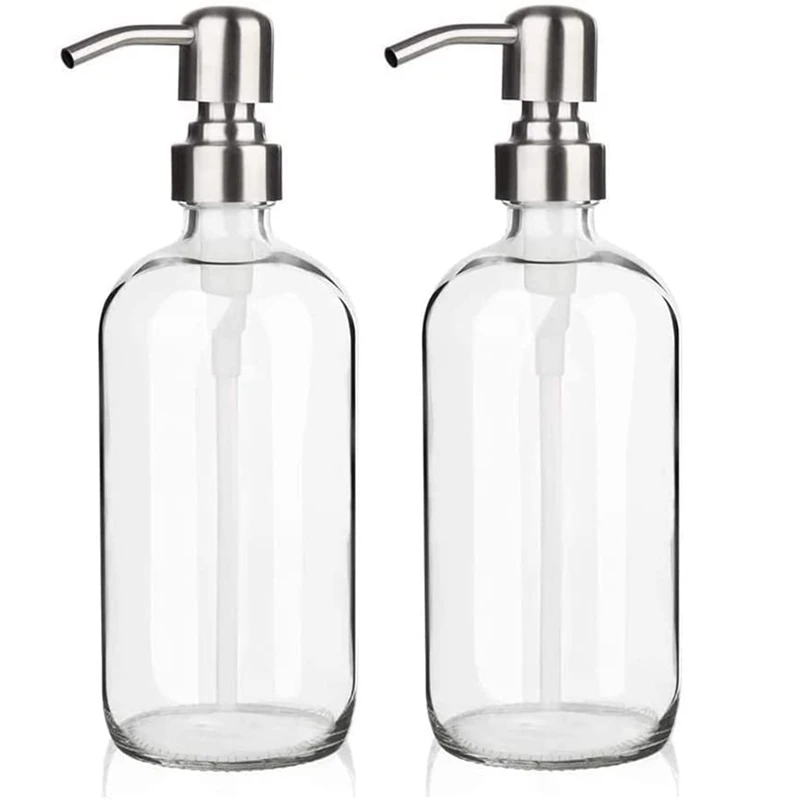 Glass Soap Dispenser With Pump Dish Soap Dispenser For Kitchen