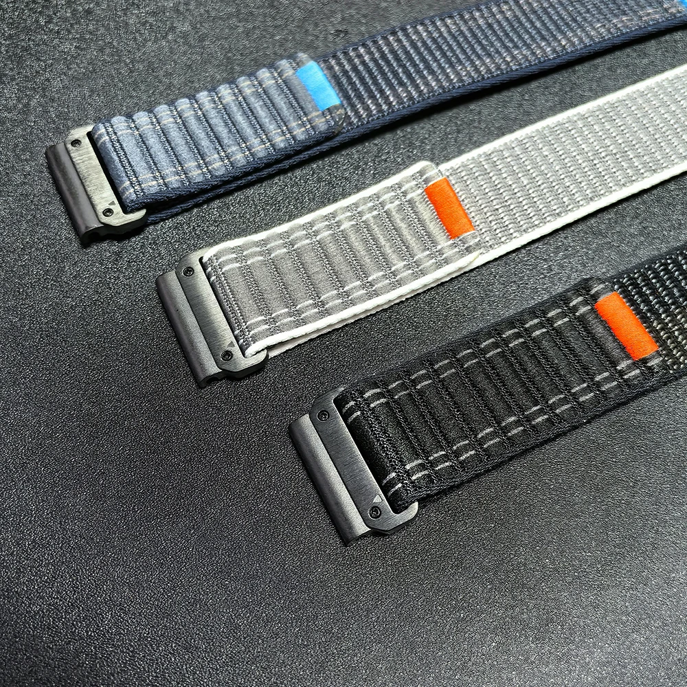 QuickFit Sports Nylon Loop Watch Band - 26mm/22mm Strap