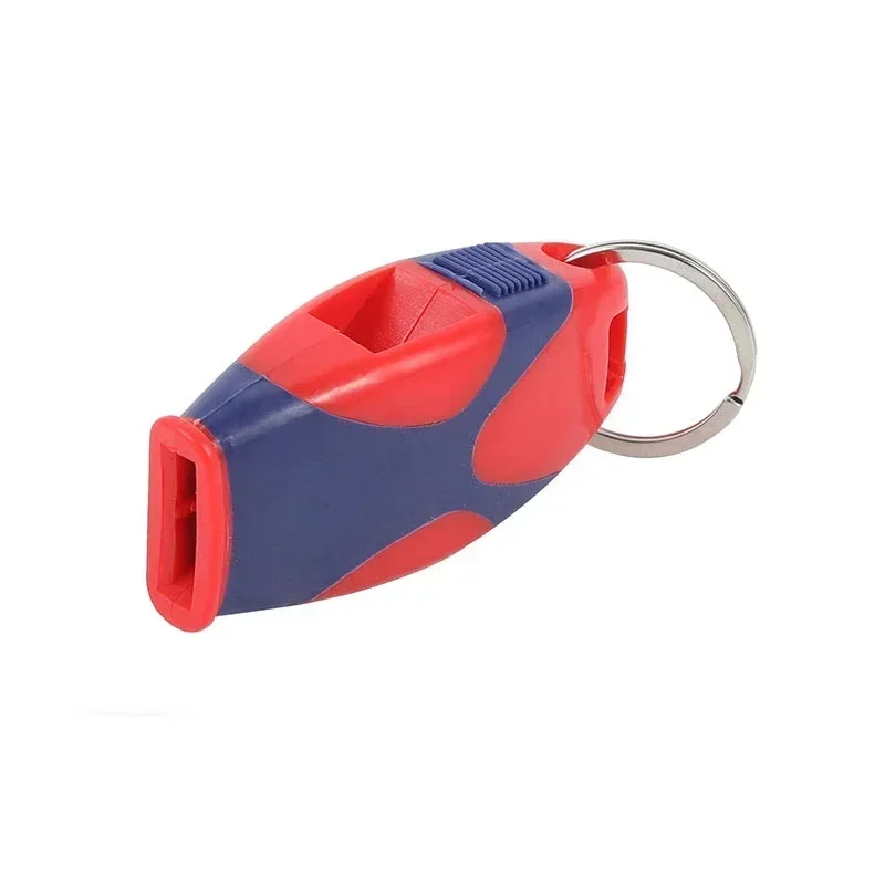 Professional Referee Whistles Survival Tool Classic ABS Seedless Whistle Cheering Bicolor Fish Mouth Whistle Football Basketball sport whistle sports whistle soccer whistle