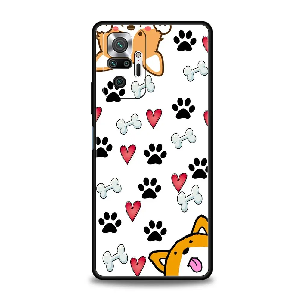 Adorable Dog Paw Soft TPU Phone Case