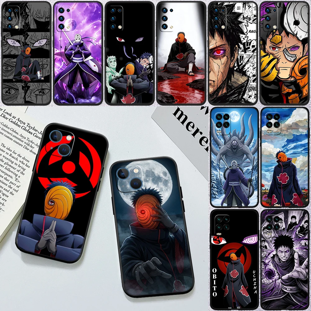Premium Uchiha Obito Naruto Graphic Phone Case